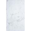 Мраморный кухонный коврик - 45 x 75 см - Белый
