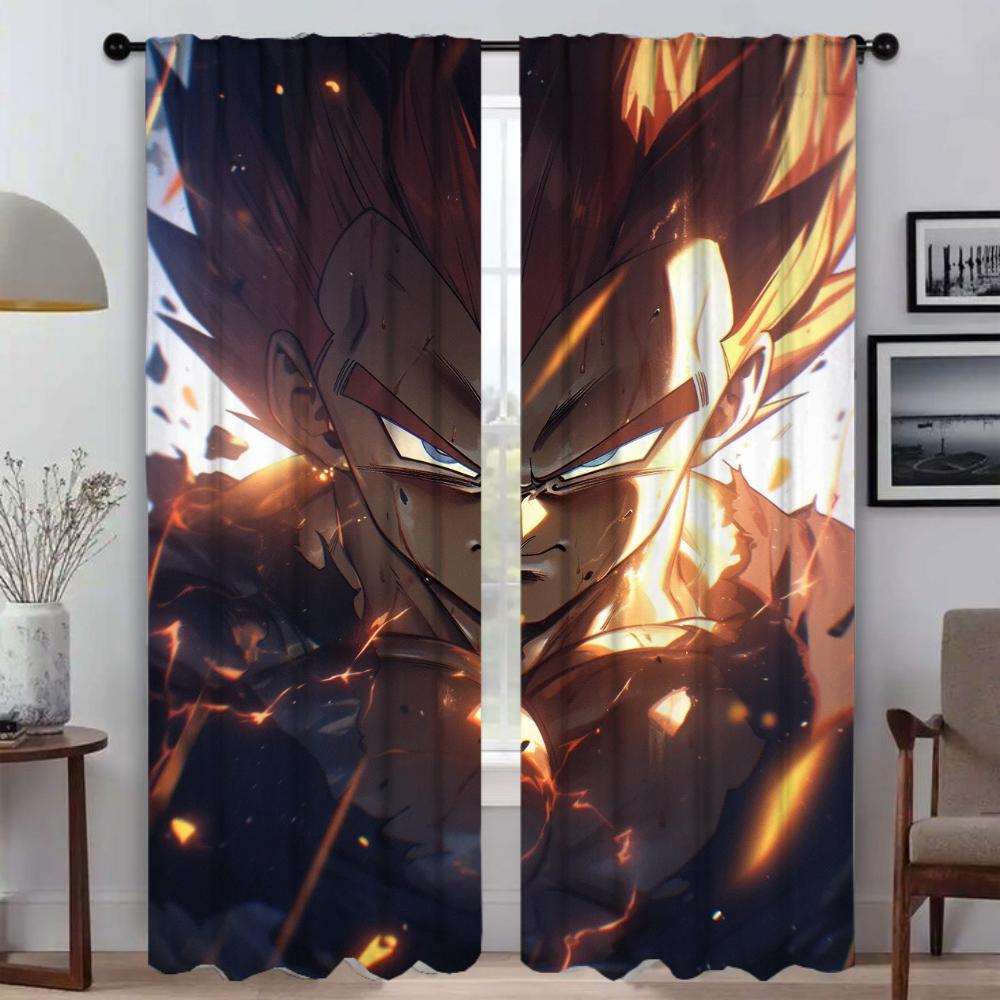 Очень красивый Вегета Кухонные шторы для камеры Элегантные шторы для комнаты 2 штуки Занавеска для окна Перегородка Хэллоуин украшение