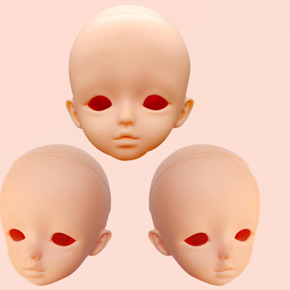 Multi Joints 1/6 Bjd Body Without Makeup Dolls Body Birthday Gift Doll's Head Diy Handmade