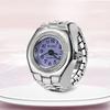 Vintage Roman Quartz Watch Zinc Zinc Alloy Finger Watch Ring Cool Rings Jewelry Clock  Man