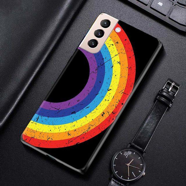 Чехол для Samsung Galaxy S21 S20 S10 S9 S8 Plus Ultra 5g S10lite S10e S7edge S20 S21 Fe, чехол для геев, лесбиянок, ЛГБТ, Rainbow Pride Art