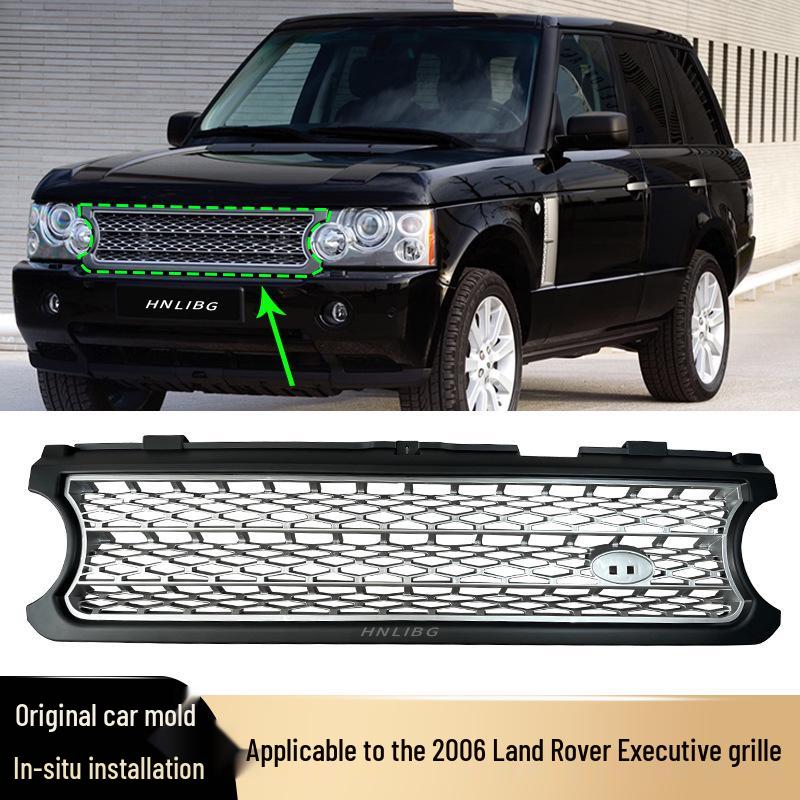 Передний бампер и решетка радиатора 2006 Range Rover Executive с воздухозаборником 4.2 Turbo