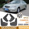 Автомобильные брызговики для Toyota Camry XV20 XV30 2002 2003 2004 2005 2006 Брызговики Fender Брызговики Автоаксессуары