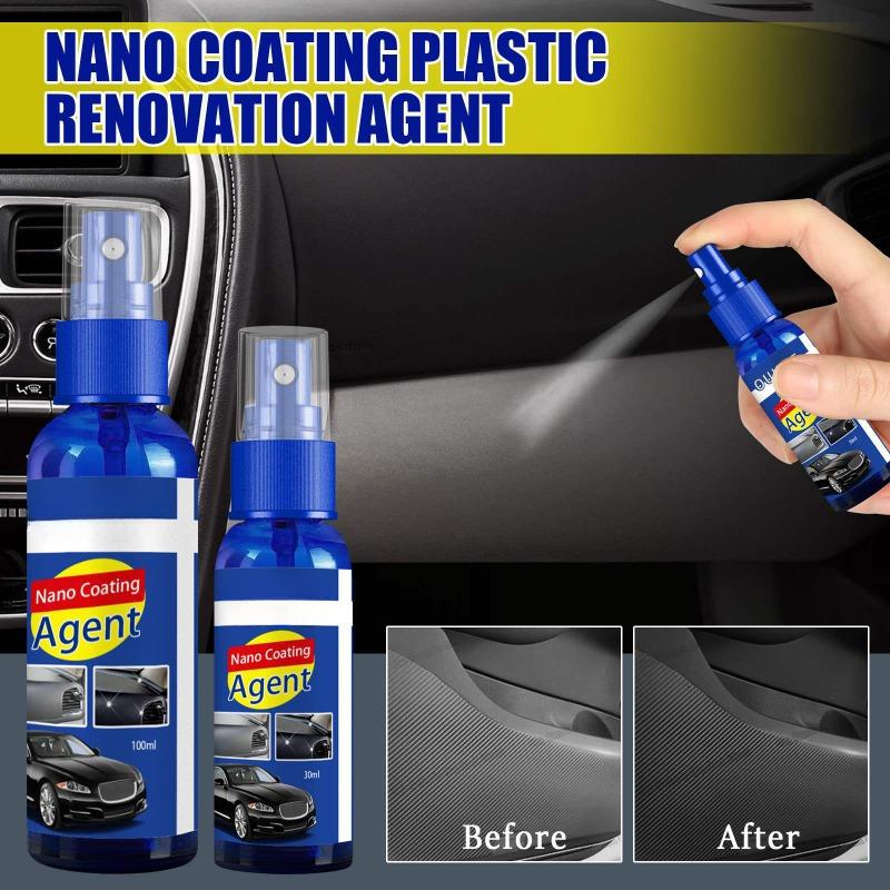 Car Plastic Restorer Back To Black Gloss Car Cleaning Products Plastic Leather Restore Auto Polish And Repair Coating Renovator