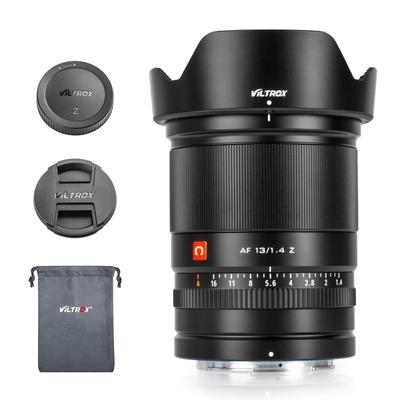 VILTROX AF 13mm Z Широкоугольный Объектив с Фиксированным Фокусным Расстоянием Сменный Объектив для Nikon Z Mount Автофокус Маленький и Легкий Eye AF Большая Диафрагма Фокусный Объектив Подходит