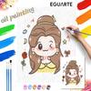 Disney Belle Painting Kit Home Decor Craft Perfect Gift Idea Diy Art