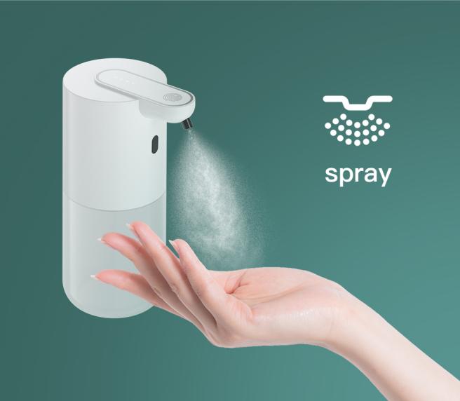 400 мл IPX5 Водонепроницаемая настенная бесконтактная машина-санитайзер для мытья рук Интеллектуальный электрический автоматический сенсорный дозатор мыла