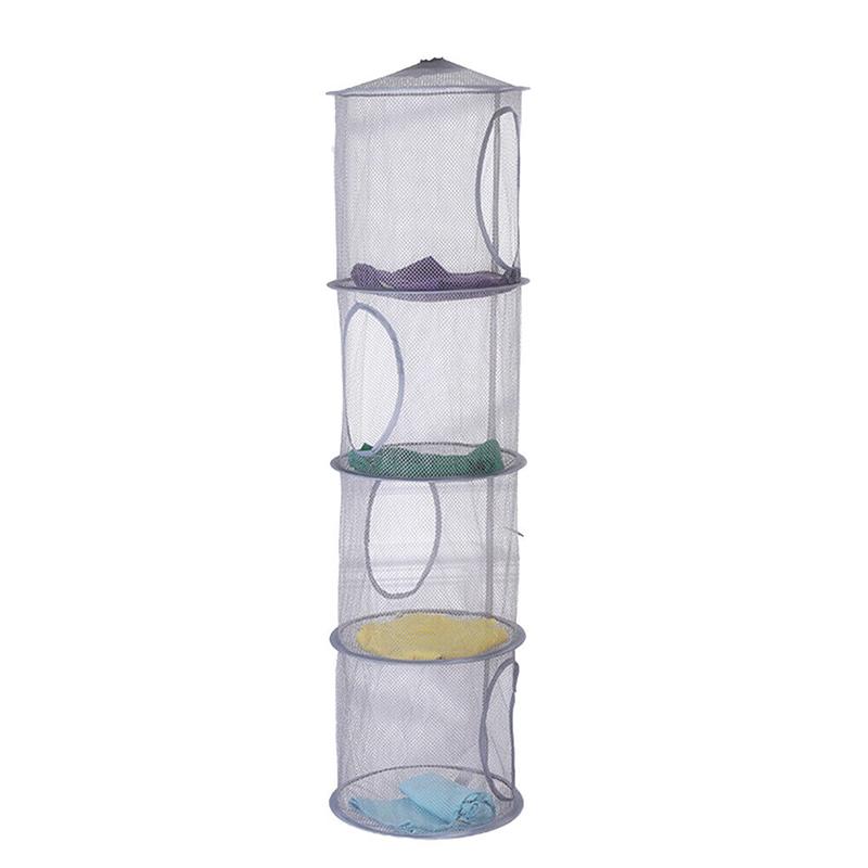 Складная подвесная сумка для хранения игрушек, корзина, мягкий гамак Тедди, сетка, 4 ремня