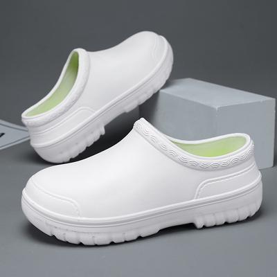 Профессиональная обувь для повара, обувь для медсестры, обувь для операционной, белая, нескользящая, водонепроницаемая, маслостойкая, рабочая обувь, легкая обувь для повара, женская