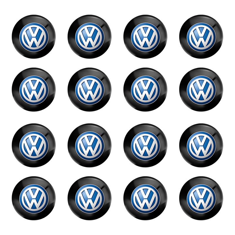 VW Car Door Shock Absorber Self Adhesive Collision Avoidance Soundproof Seal Sticker For Volkswagen VW Polo GTI Tiguan PASSAT