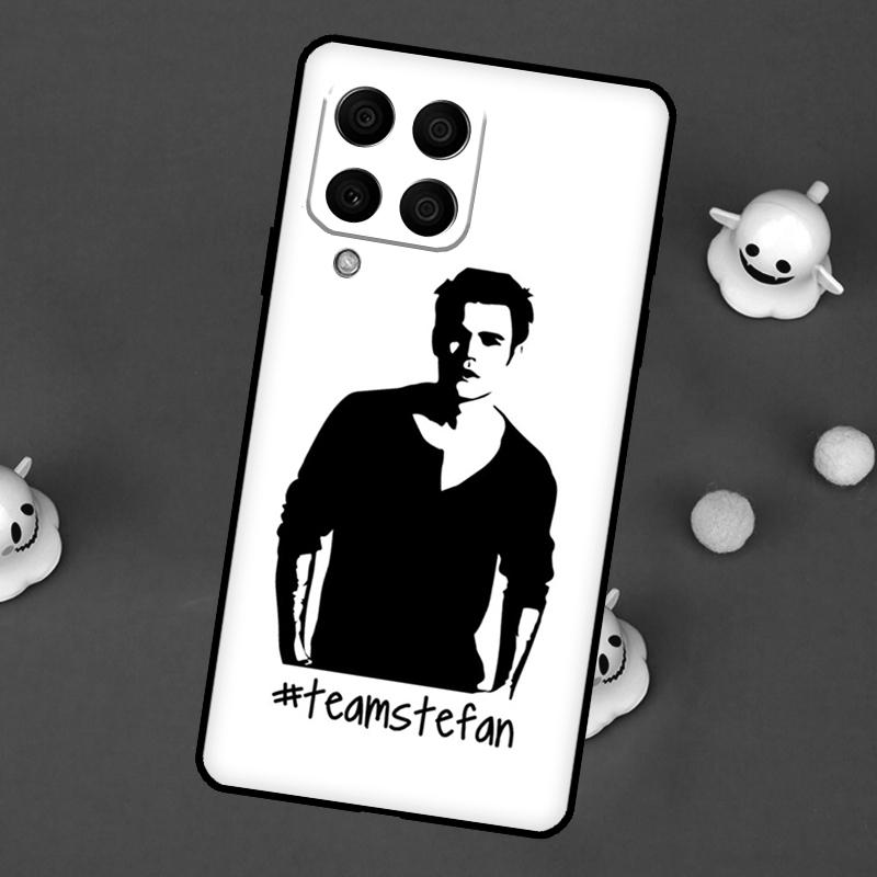 Стефан Сальваторе Дневники вампира Чехол для Samsung Galaxy M55 M15 M33 M13 M23 M53 M31 M51 M14 M34 M54 M20 M30s M52 M32