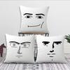 Meme Face Comfortable Soft Pillow Sigma Case Boy for Man Sofa Living Room Home Funny Office Decor and Protective Covers