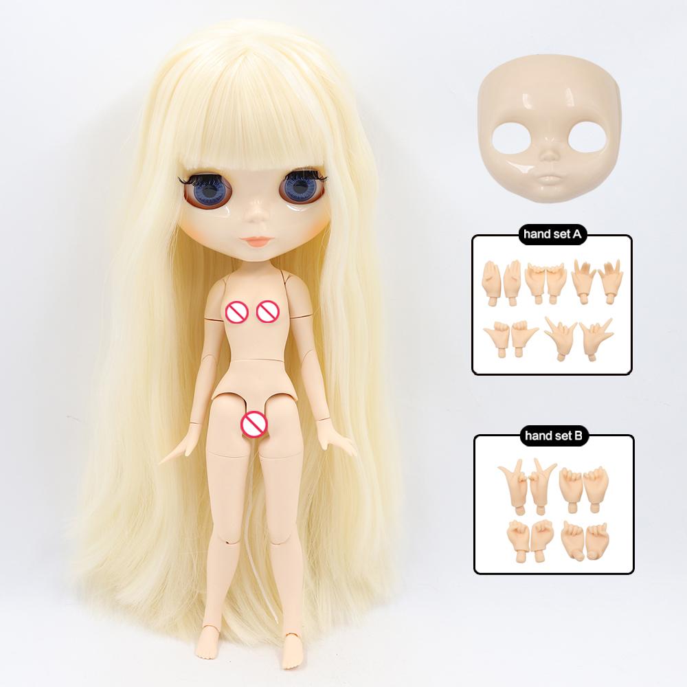 ICY DBS Кукла Блайз Шарнирное тело 30 см BJD Игрушка Белое глянцевое лицо и матовое лицо с дополнительными руками AB и панелью 1/6 DIY Модная кукла