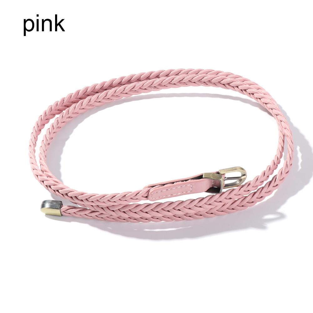 Модные конфетные цвета изящные ремни из искусственной кожи тонкий пояс регулируемый ремень ремешок для платья