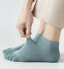 Short Five Finger Socks For Men Spring Summer Thin Sweat-absorbing Ankle Socks Sports Running Split Toe Socks Cotton 5 Toe Socks