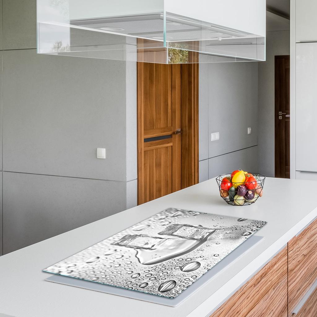 GLASS PROTECTIVE PLATE FOR STOVE 90x52 ICE