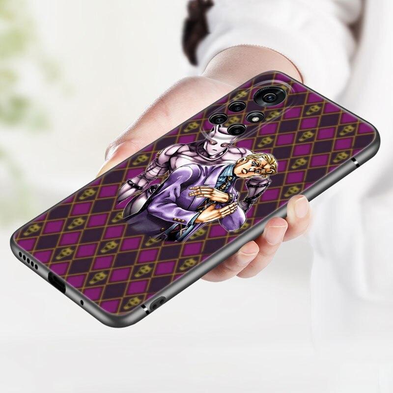 Чехол для телефона с аниме Killer Queen JoJo для Huawei Honor 60 50 SE 30S Mate 30 20 10 Lite 40 Nova 9 8 Pro Y60 8i 7i 7SE 5T Premium
