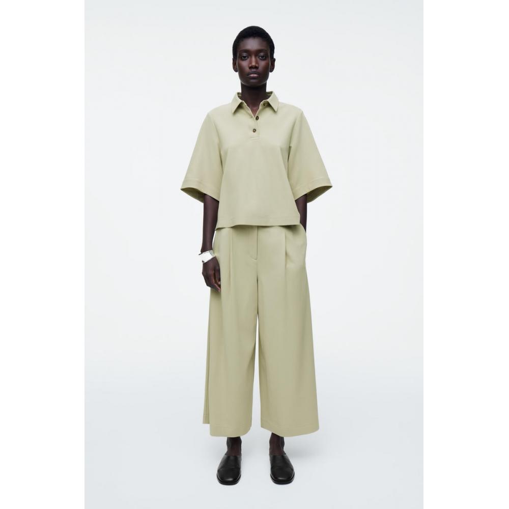 COS Рубашка поло свободного кроя Japan