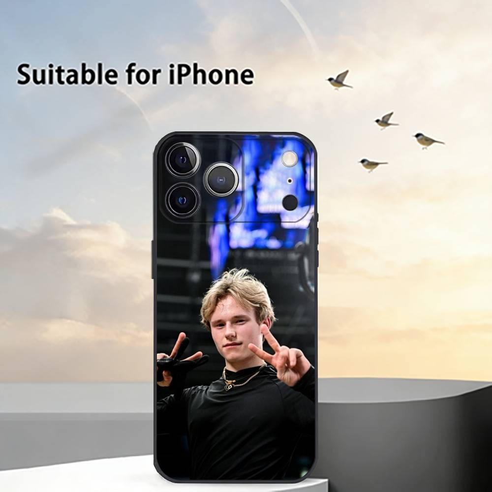 Чехол для телефона S-Фигуристы I-Илия Малинин Для iPhone 17, 16, 15, 14, 13, 12, 11 Plus, Pro Max, Другие Мягкий Черный Чехол