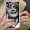 Чехол из ТПУ-силикона в стиле Emo Rapper Lil Peep Для IPhone 11 12 13 14 15 16 17 Pro Max Ударопрочный Прозрачная задняя крышка