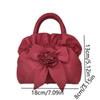 Сумка на молнии для женщин с бантом, мягкая готическая ручная сумочка, милая мини-сумка для мамы, женская
