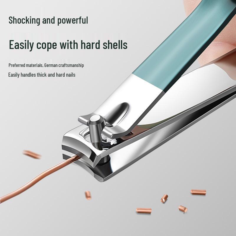Профессиональный набор для маникюра и педикюра из нержавеющей стали - Портативный набор кусачек для ногтей