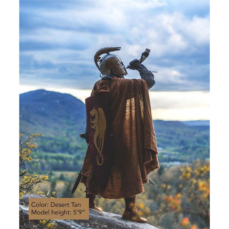 Мужская 6-цветная средневековая куртка с капюшоном, куртка для косплея, куртка для геймеров, винтажный реквизит, топ для костюмированного костюма