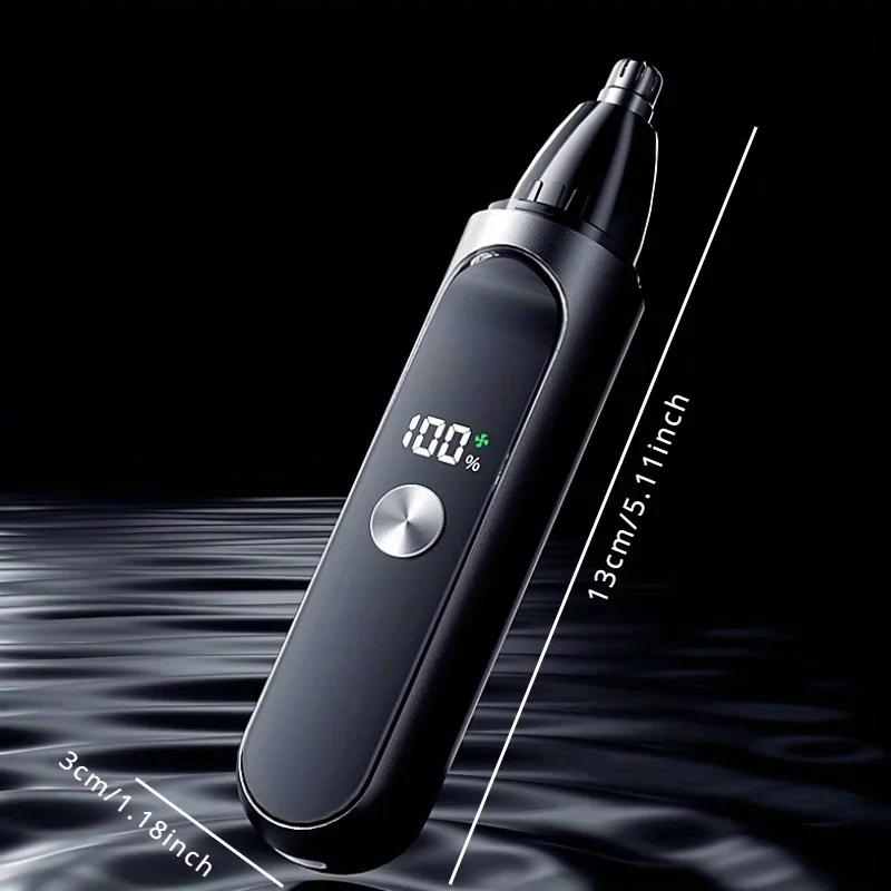 Триммер для волос в носу Триммер для волос на лице Триммер для волос на бороде Перезаряжаемый электрический триммер для волос в носу Модель с зарядкой от USB