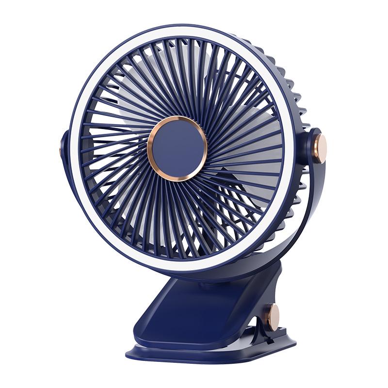 USB Rechargeable Multi-Functional Folding Fan for Dorms and Offices - Quiet and Strong Wind 2026.