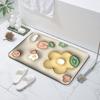 3D Bath Mat. Bathroom Rug. Floral Sweet Soft Washable Decorative Absorbent Multipurpose