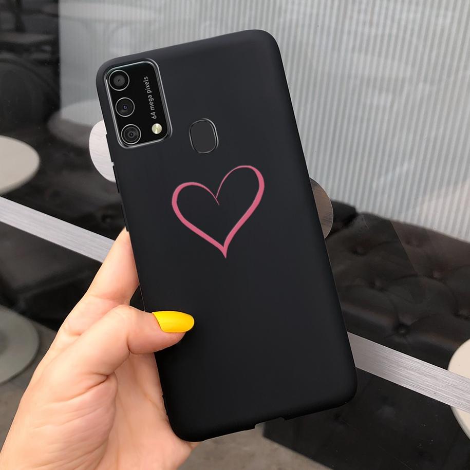 Чехол для Samsung Galaxy M31 M21s 2020 Парный Чехол для телефона с Сердечком Любви Для Samsung M31 Prime SM-M315F M 31 M 21s Мягкий Чехол 6,4 дюйма