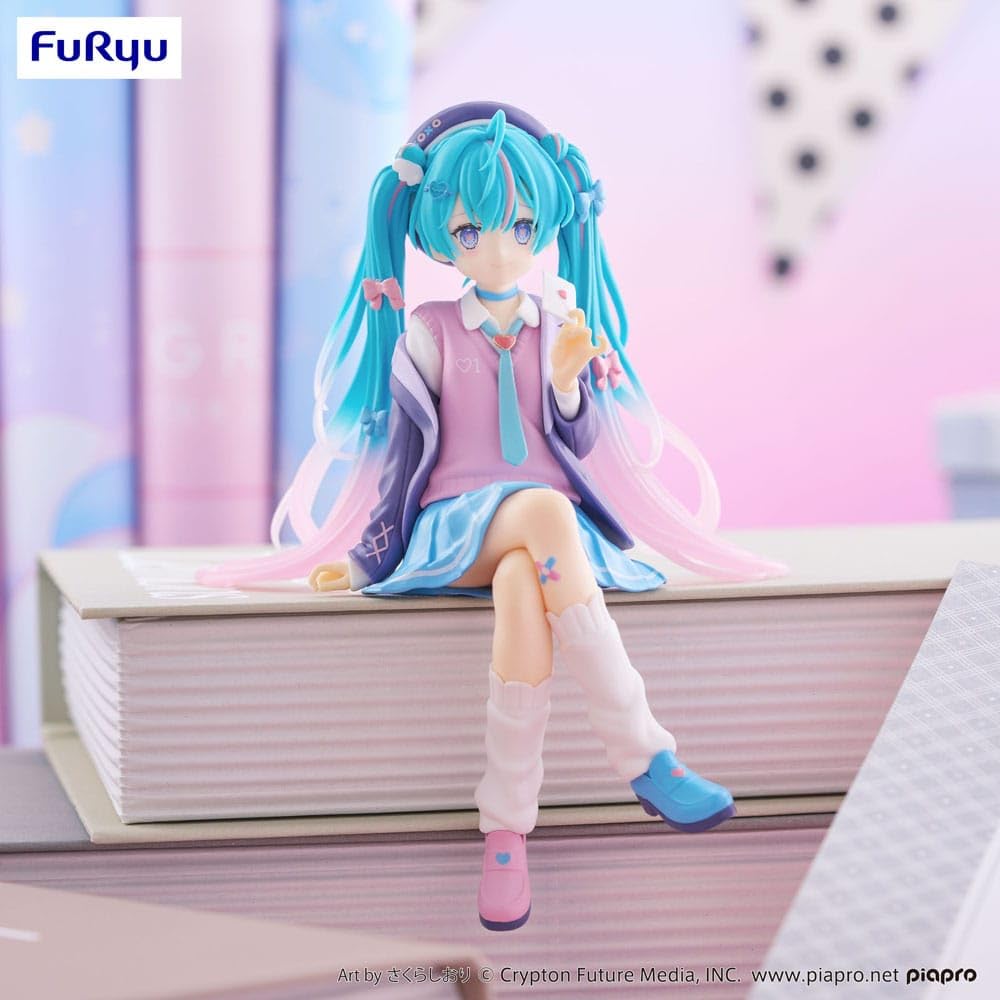 Фигурка Furyu Hatsune Miku Series Noodle Stopper Love Struck Blazer Синяя Версия