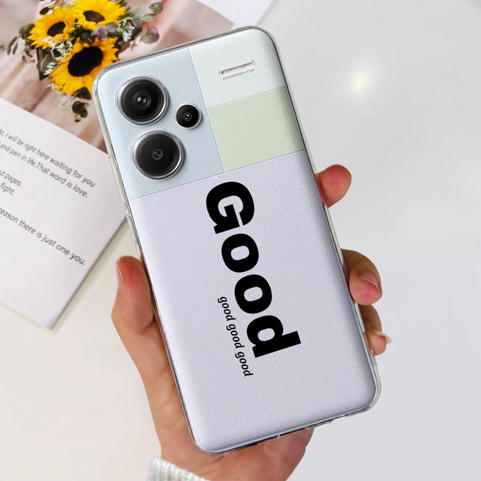 For Xiaomi Redmi Note 13 5G Case Luxury Marble Transparent Phone Cover For Redmi Note 13 Pro Plus Funda on Note 13 Pro 5G Bumper