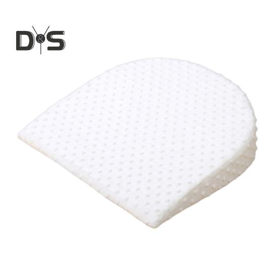 Подушка для кормления ребенка Подушка с эффектом памяти из пены с клиновидной формой и съемным чехлом Двусторонняя подушка для кормления ребенка для сна и кормления грудью