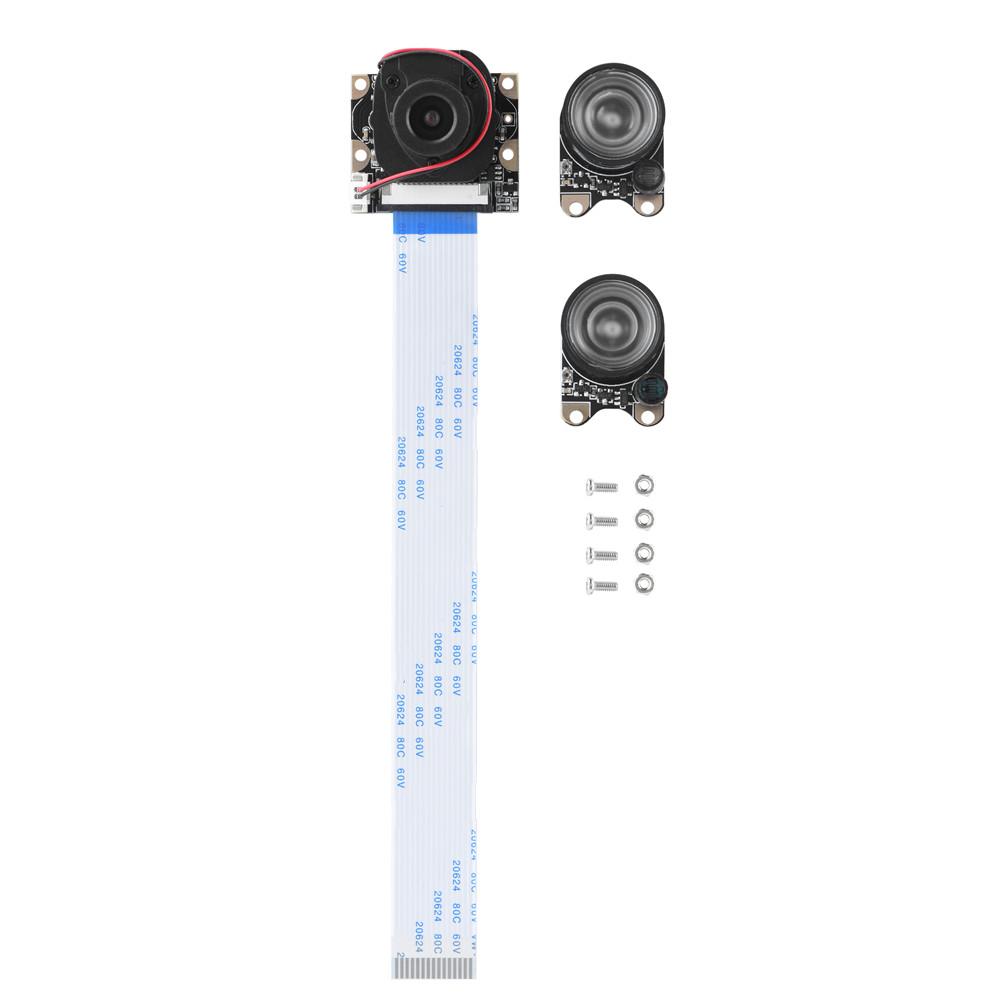 5MP Manual IR cut Night Vision Camera Module w  2Pcs Fill Light for Raspberry Pi 2 B+