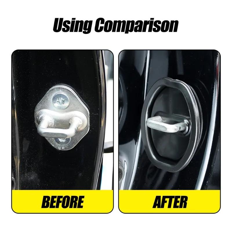 Амортизационная подушка для двери автомобиля, уплотнительная заглушка для защиты, силиконовые противоударные защитные наклейки, бесшумная демпфирующая подушка, аксессуары