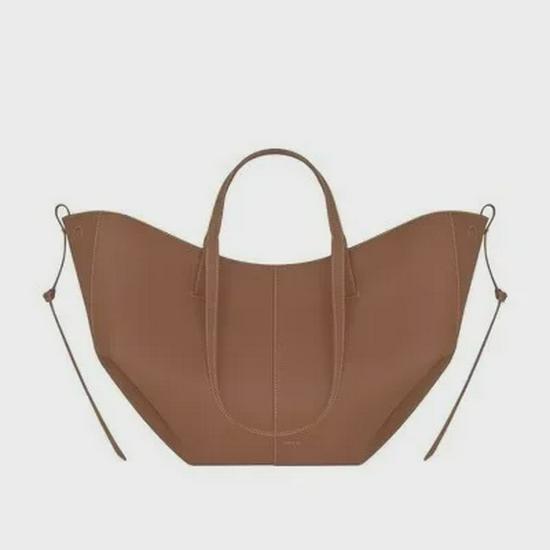 Сумка-тоут Polene 2024 в стиле ретро с узором «Личи» для женщин