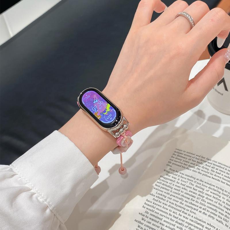 Ремешок для Xiaomi band 9 Sport Watchband For Mi band 9/8 Woman Man Wristband Correa Bracelet SmartWatch Accessories