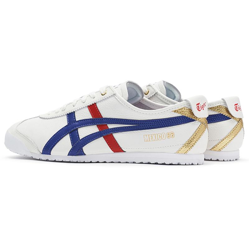 ONITSUKA TIGER Кроссовки Mexico 66 Синий Красный Металлик Золотой D507L-0152