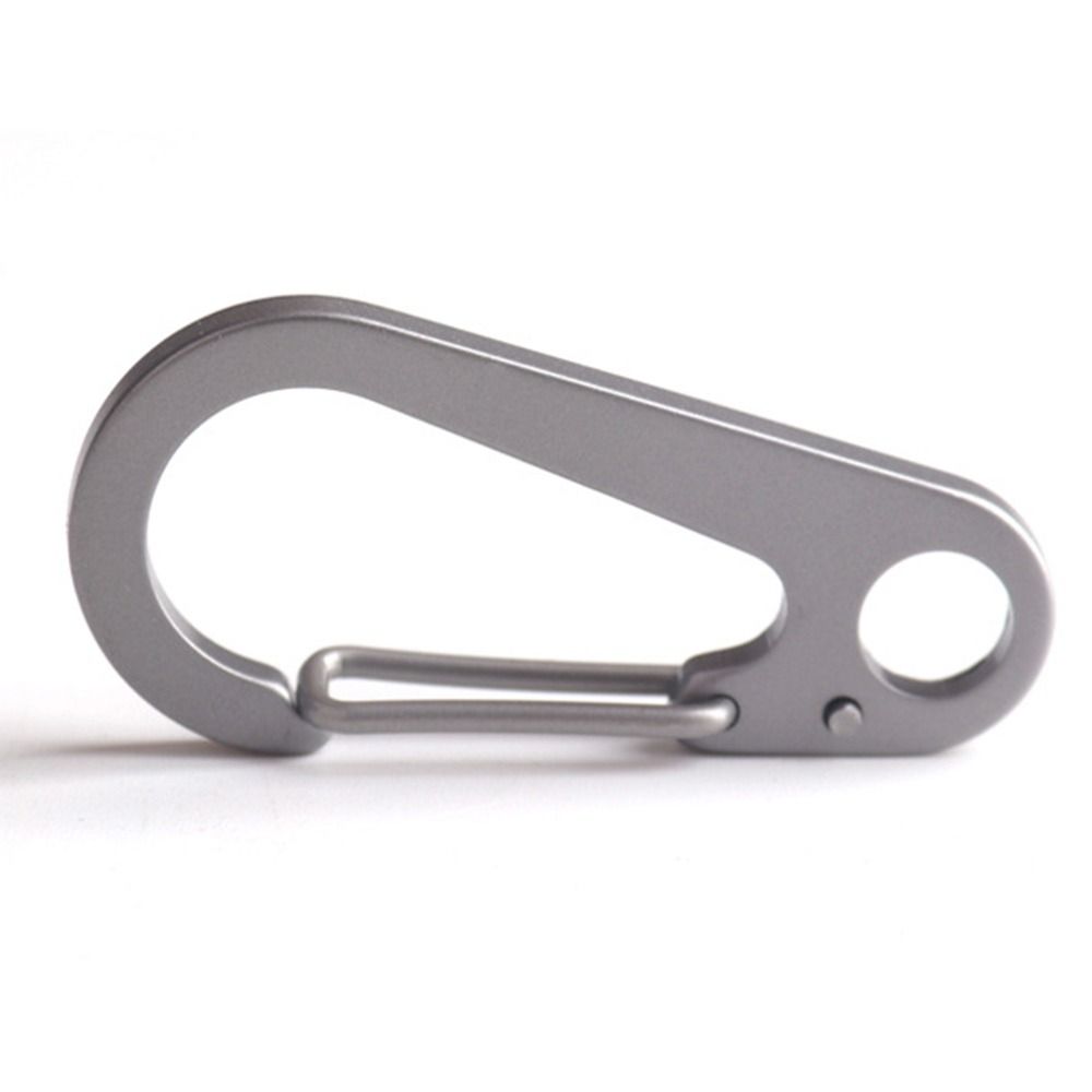 Инструмент Многофункциональная Подвесная Пряжка Нержавеющая Сталь Брелок Пружинная Быстросъемная Пряжка D-образный Карабин