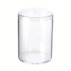 Cylindrical Transparent Box Jewelry Packaging Box Transparent Moisture-proof Jar Round Packaging Jar