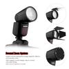 Godox V1F Профессиональная вспышка для камеры Speedlite Speedlight с круглой головкой Беспроводной аксессуар 2,4G
