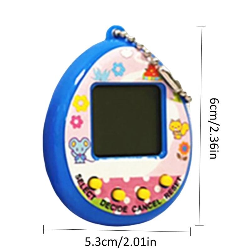 Виртуальные игрушки для домашних животных, ностальгические приставки, электронные цифровые домашние животные, 168 домашних животных, игровой автомат, карманные электронные игрушки для животных