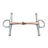 Stainless Steel Horse Bit Full Cheek Snaffle Bit Copper Mouth Horse Tack