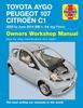 Книга Toyota Aygo, Peugeot 107 & Citroen C1 Petrol ('05-June'14) 05 To 14