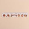 Cute Ruler Four-piece Set Creative Capybara Pattern Ruler Set  Office Supplies