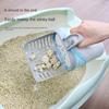 Widen Cat Litter Shovel Self-cleaning Scoop with Refill Bags Large Kitty Litter Box Garbage Picker Waste Bin System Pet Supplies