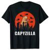 3D Printed Funny Capybara TShirt for WomenRetro Pattern T-Shirts Summer Casual Fashion Loose T-Shirts Round Neck Tops