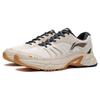 Li Ning Shiguang Casual Wear Resistant Breathable Low Top Running Shoes Men Sneakers Off-White ARXT005-1