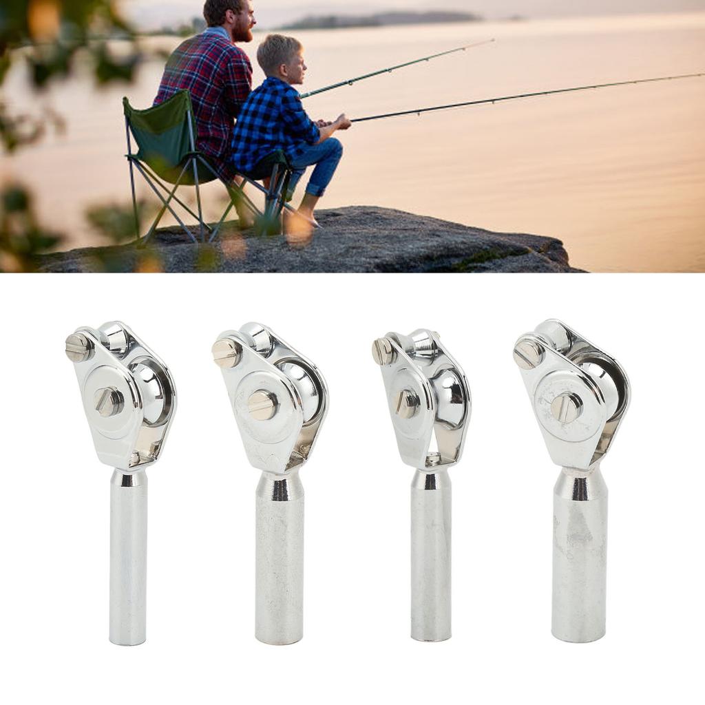 Double-pulley guide rings, lure guides, boat rod anchor rod/iron plate rod/sea rod accessories, fishing rod pulleys/roller tips
